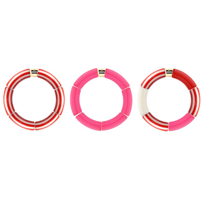 PARABAYA BR Trio Pipoca Riviera Magenta