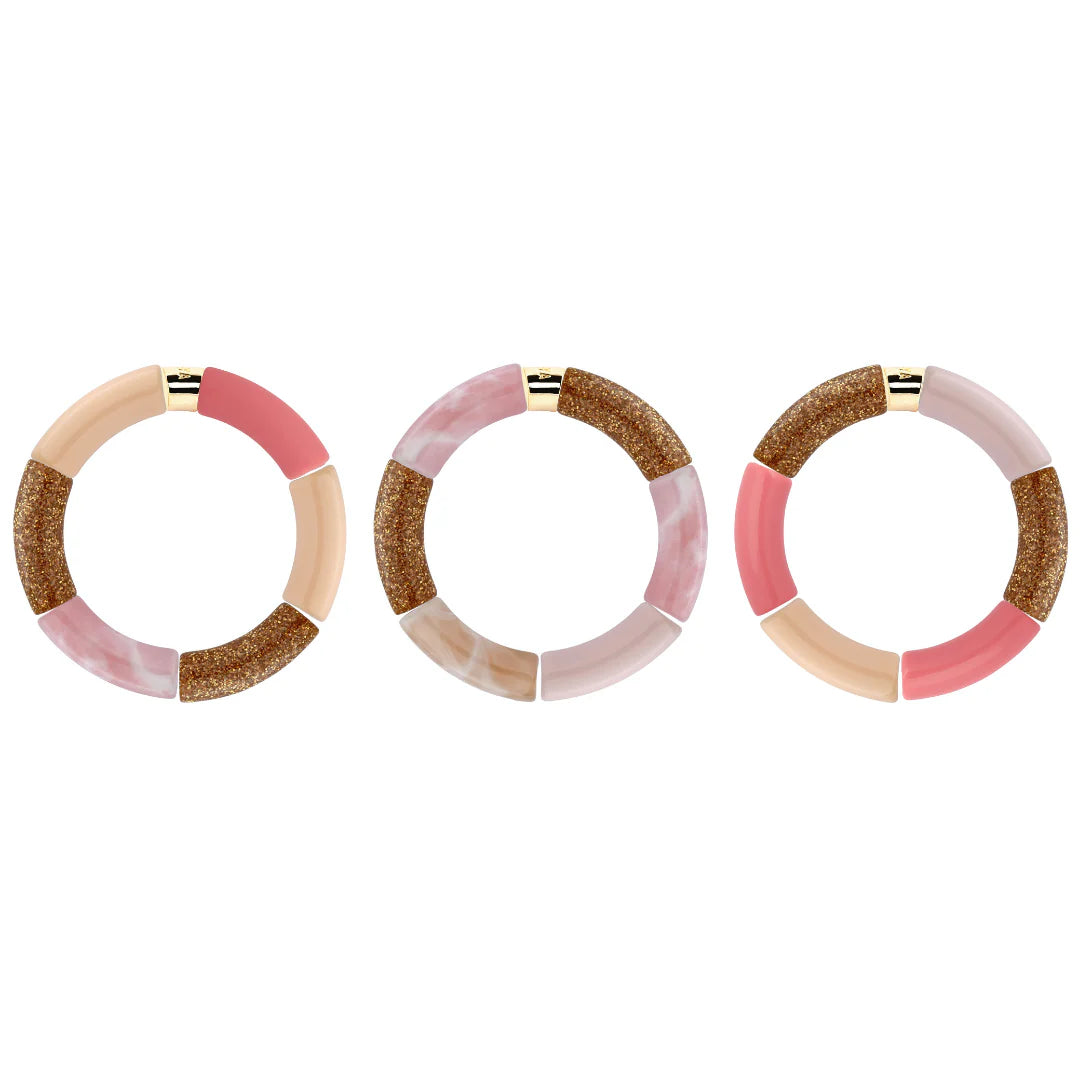 PARABAYA BR Trio Pipoca Rosa-ouro