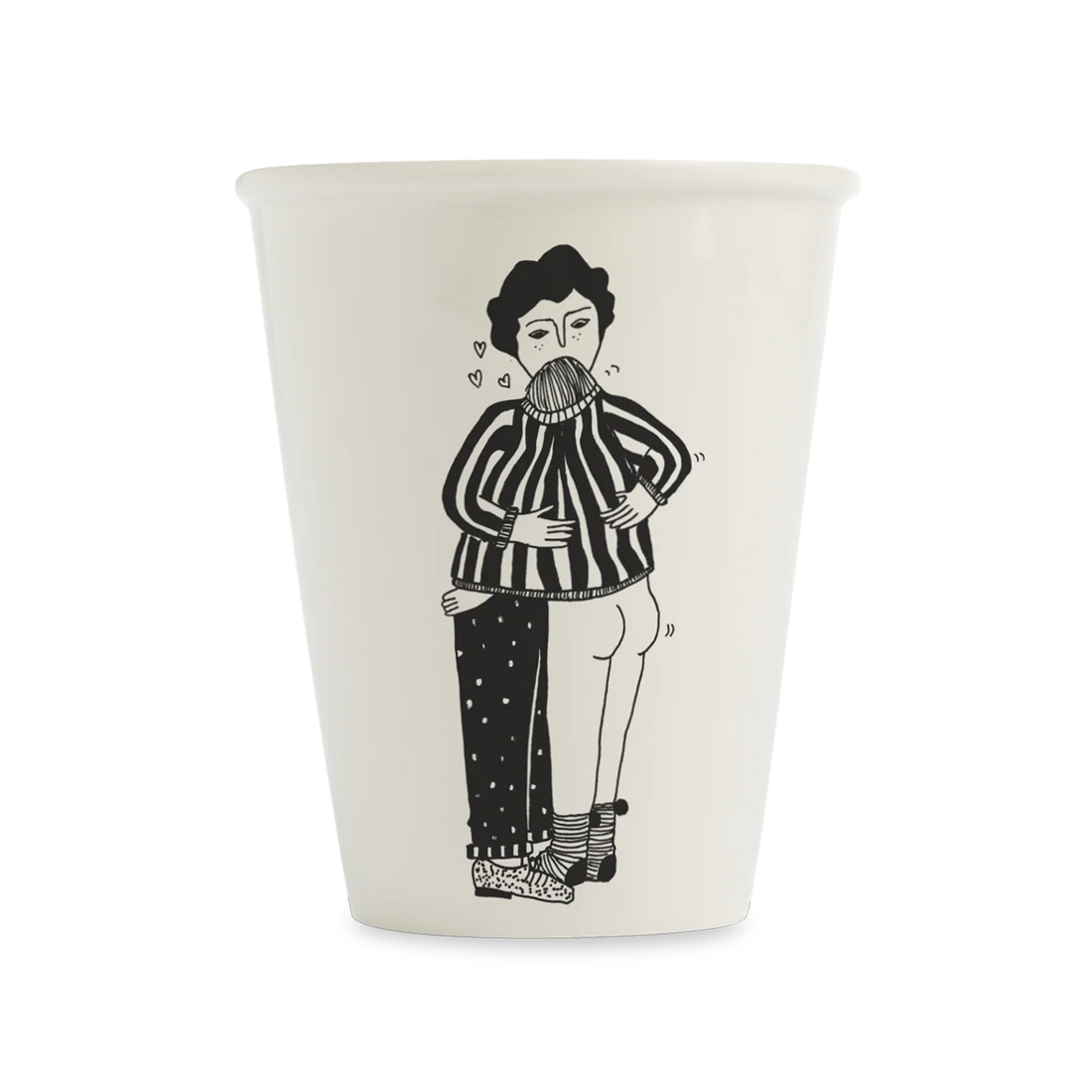 HELEN B Cup Sweater hug