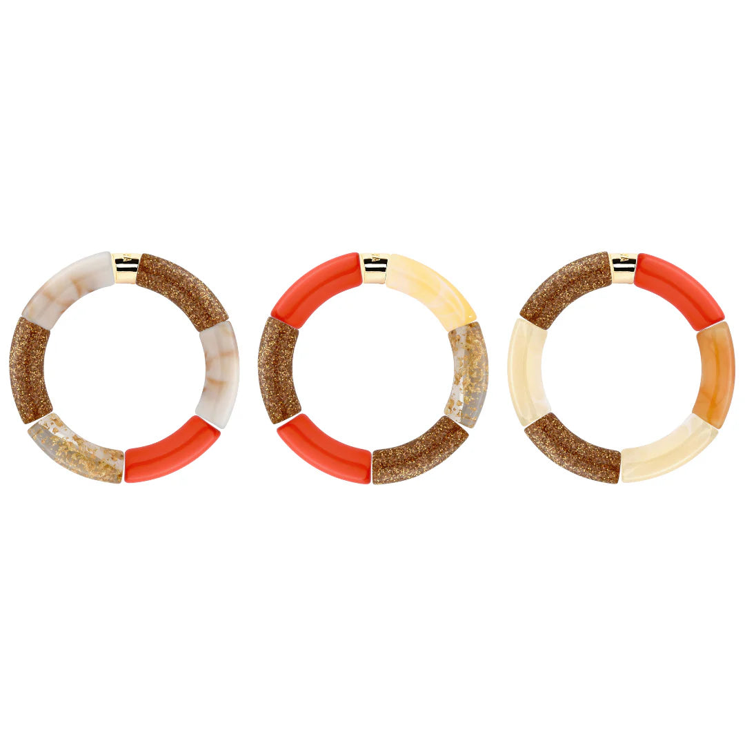 PARABAYA BR Trio Pipoca Tangerina-ouro