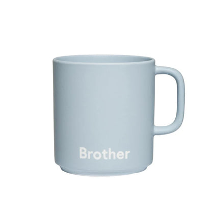 DESIGN LETTERS Tasse Brother Bleu