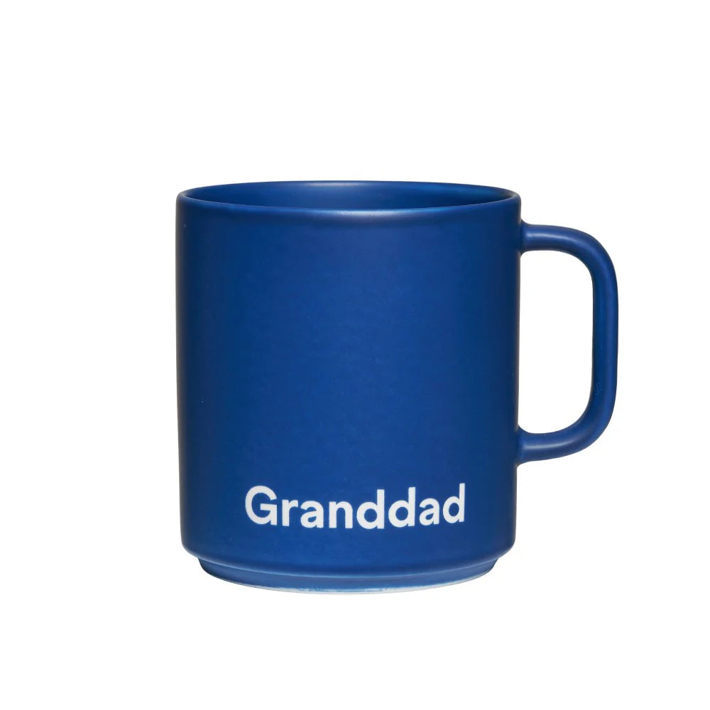 DESIGN LETTERS Tasse Grand Dad Bleu