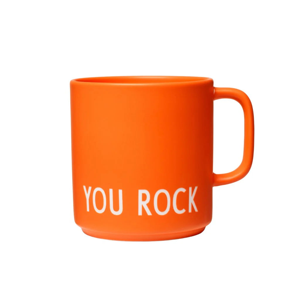 DESIGN LETTERS Tasse You Rock Orange