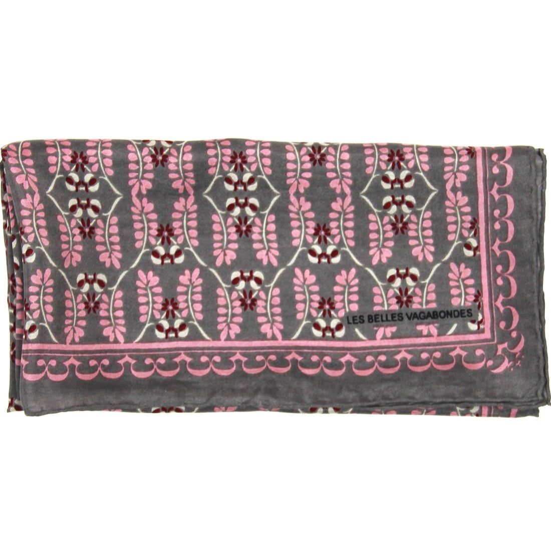 LES BELLES VAGABONDES Mini Soie Albertine Marron