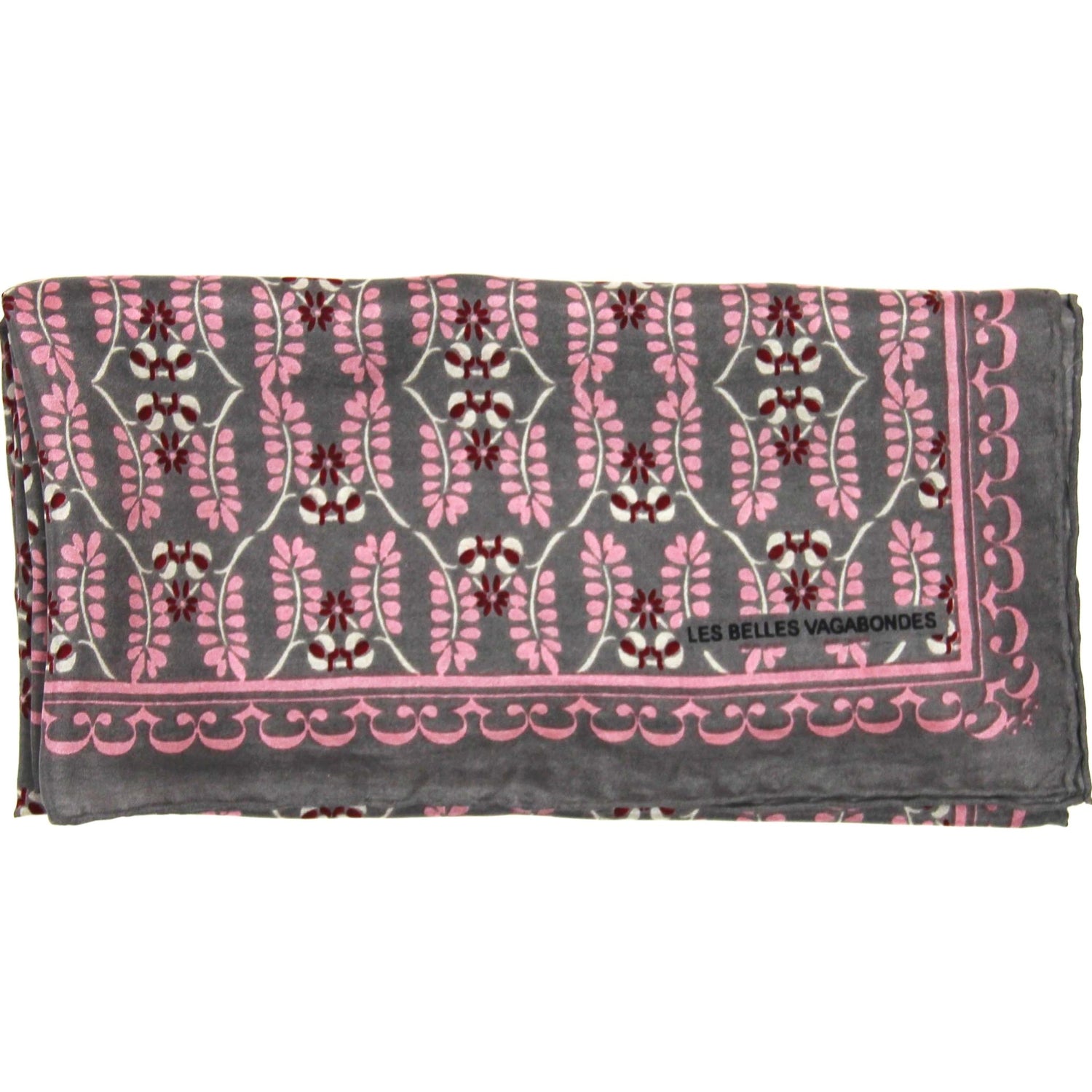 LES BELLES VAGABONDES Mini Soie Albertine Marron