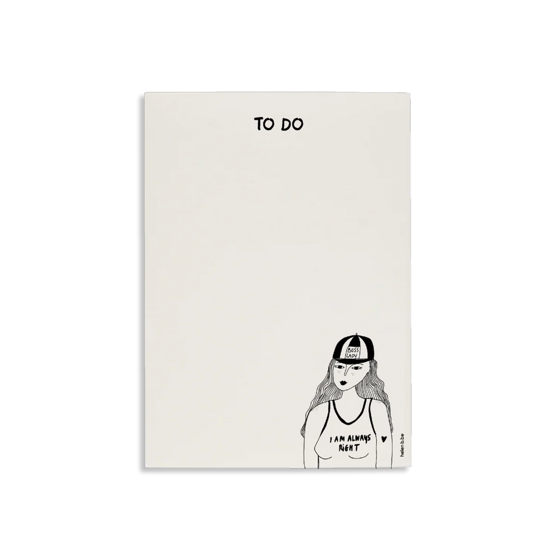 HELEN B Bloc-notes Boss lady