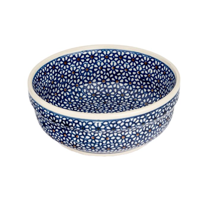 BOLESLAWIEC Bol moyen Fleurs Bleues
