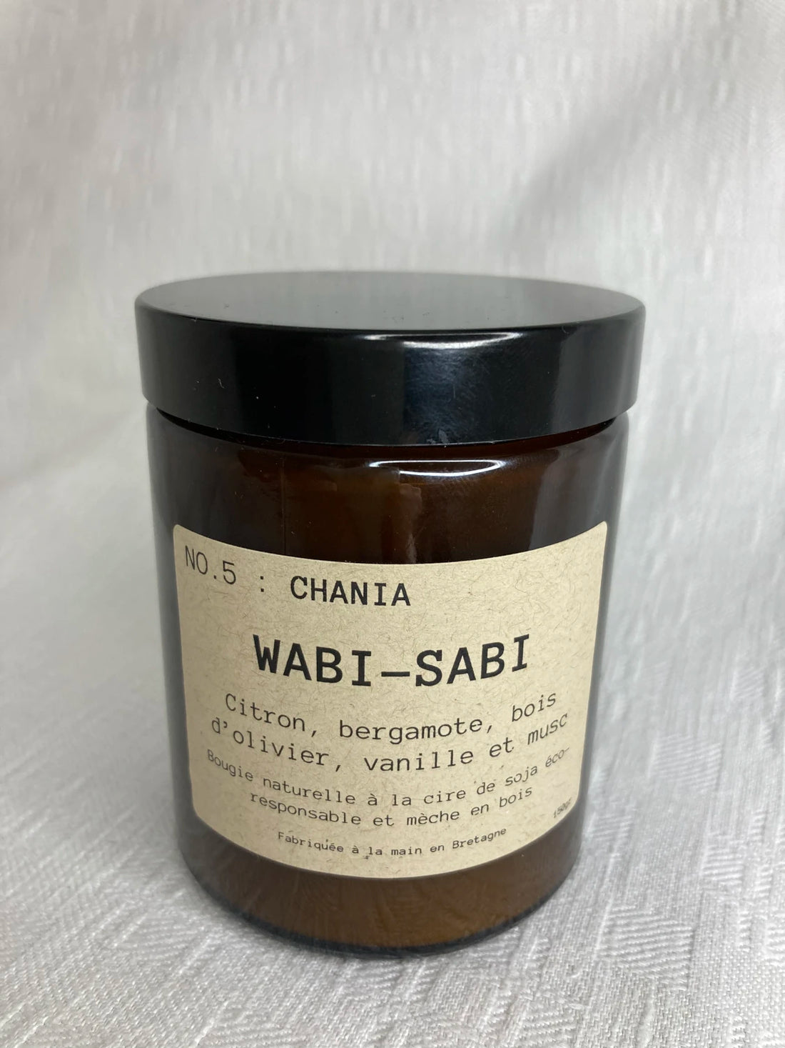 WABI-SABI  Bougie parfumée no 5 Chania
