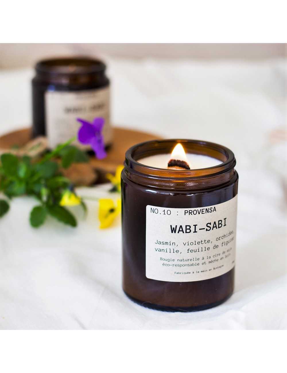 WABI-SABI  Bougie parfumée no 10 Provensa