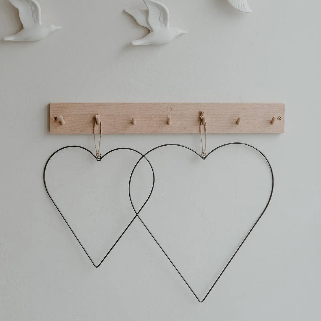 EULENSCHNITT Coeur à suspendre moyen