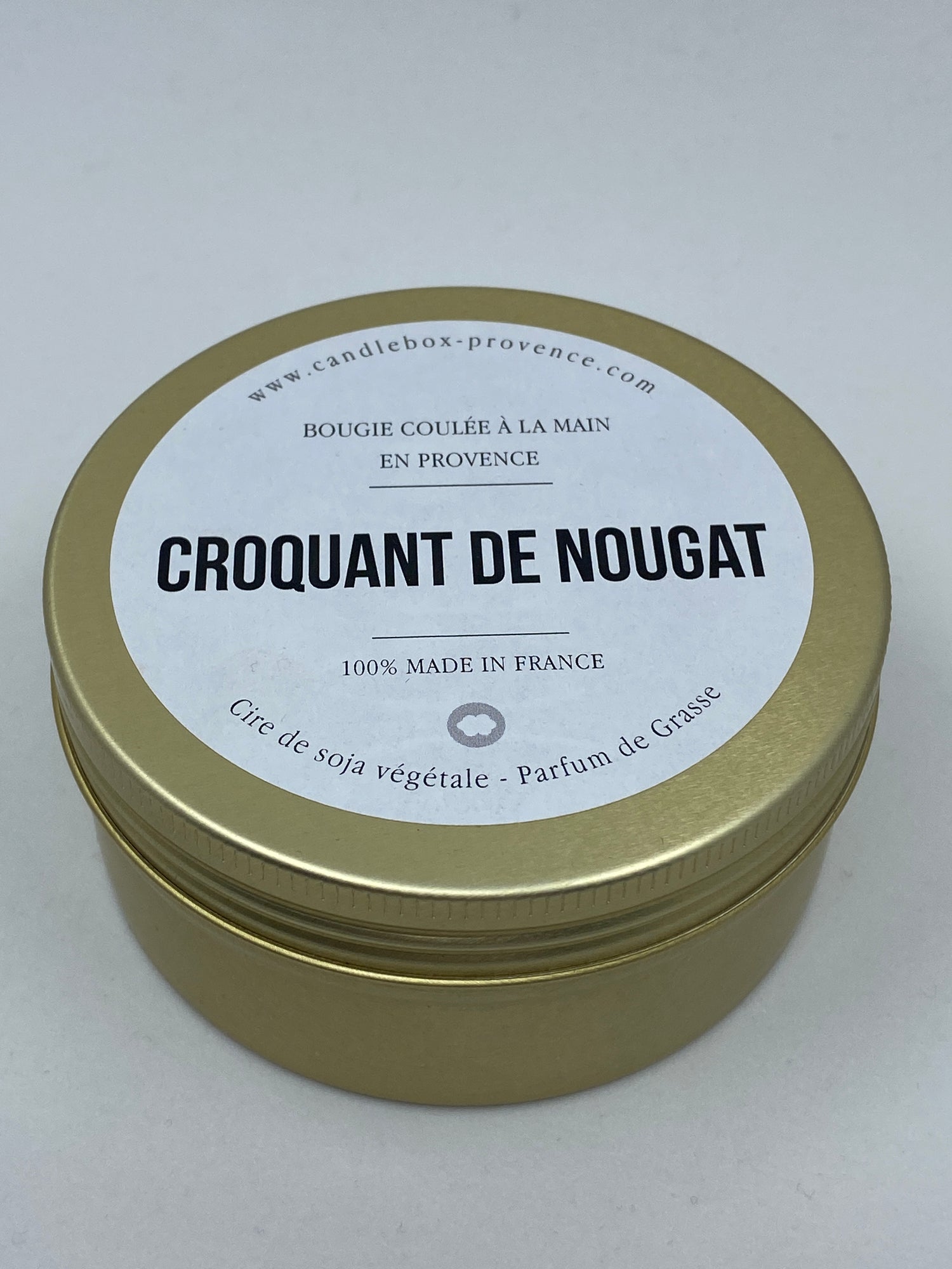 CANDLEBOX Bougie parfumée Croquant de nougat