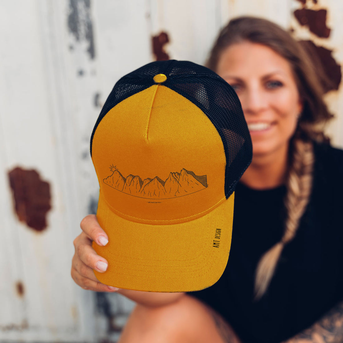 AMT DESIGN Casquette filet Dents du Midi