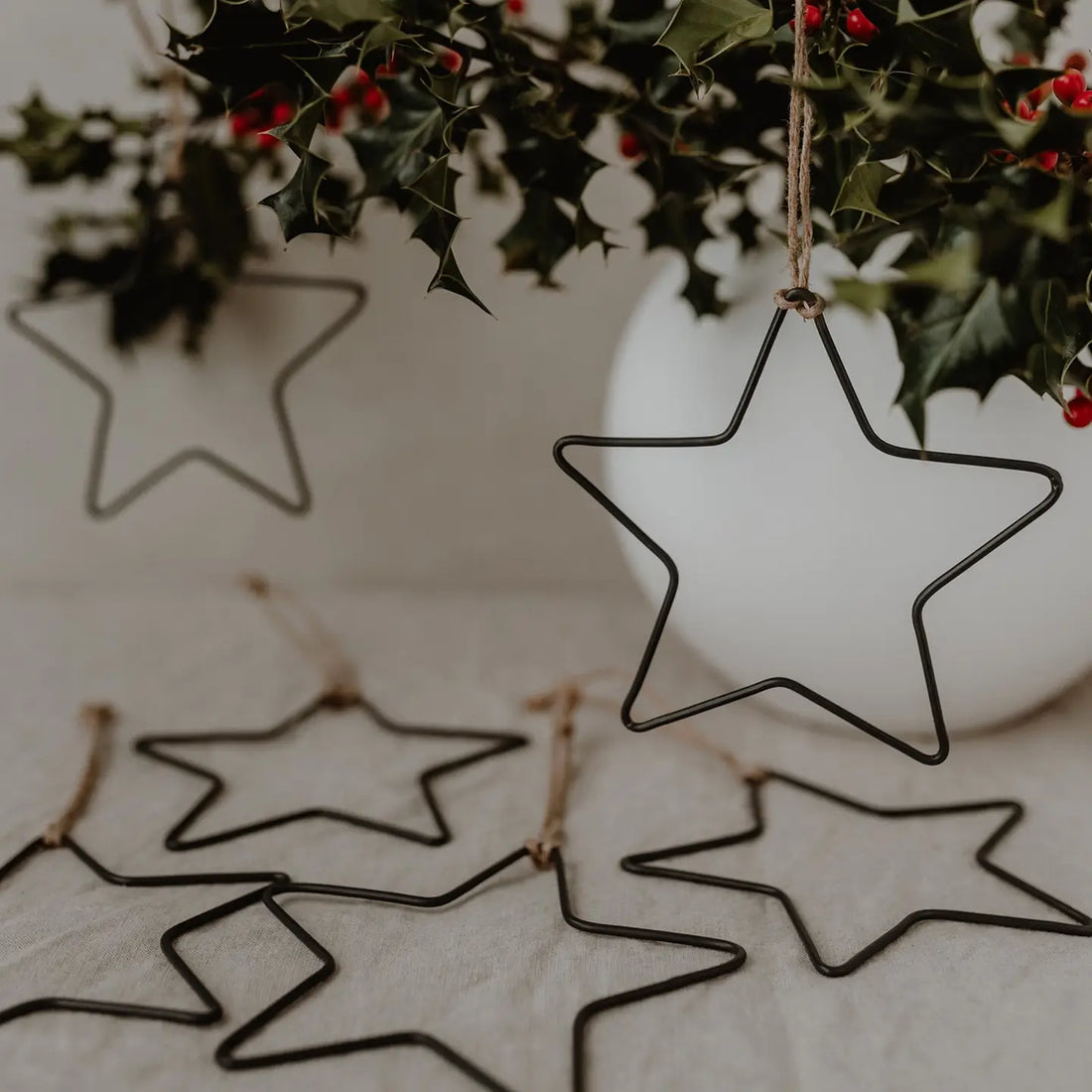 EULENSCHNITT Etoile à suspendre