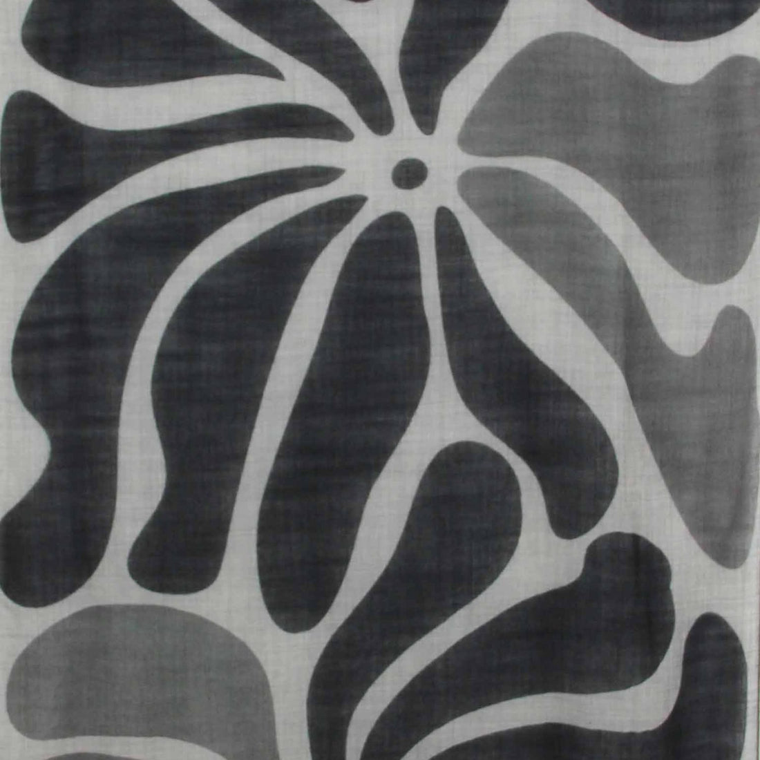 LES BELLES VAGABONDES Echarpe Laine Gardenia Noir