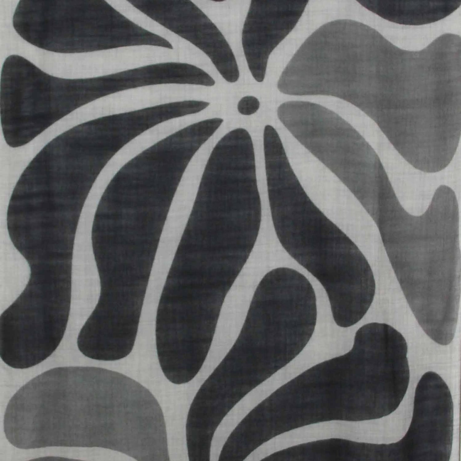 LES BELLES VAGABONDES Echarpe Laine Gardenia Noir