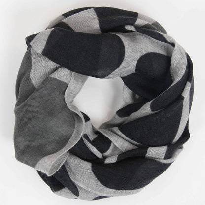 LES BELLES VAGABONDES Echarpe Laine Gardenia Noir