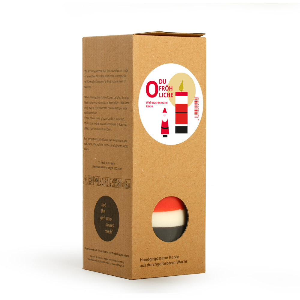 NOT THE GIRL WHO MISSES MUCH Grande bougie How Joyful