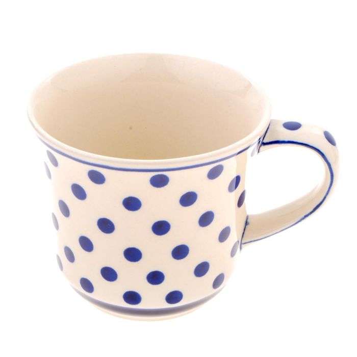 BOLESLAWIEC Grand Mug Pois Bleus