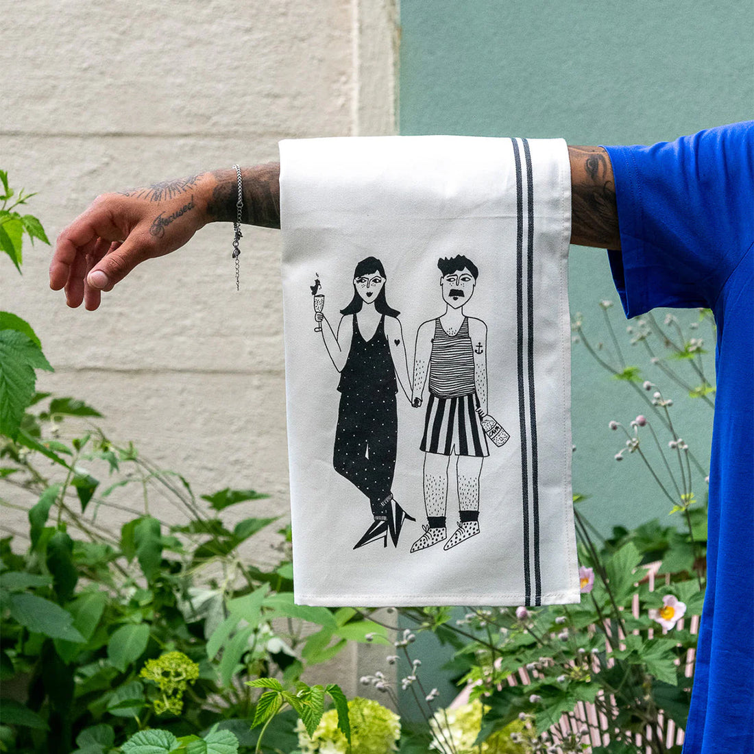 HELEN B Linge de cuisine Apero couple