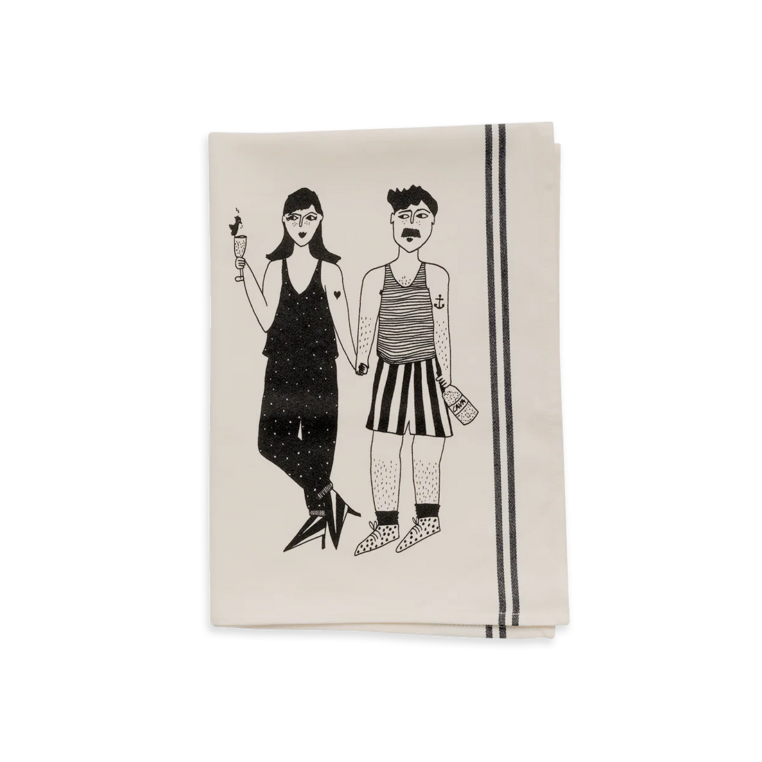 HELEN B Linge de cuisine Apero couple