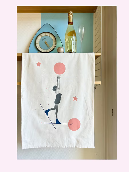 ANGEL FAMILY DESIGN Linge de cuisine Ski Bikini