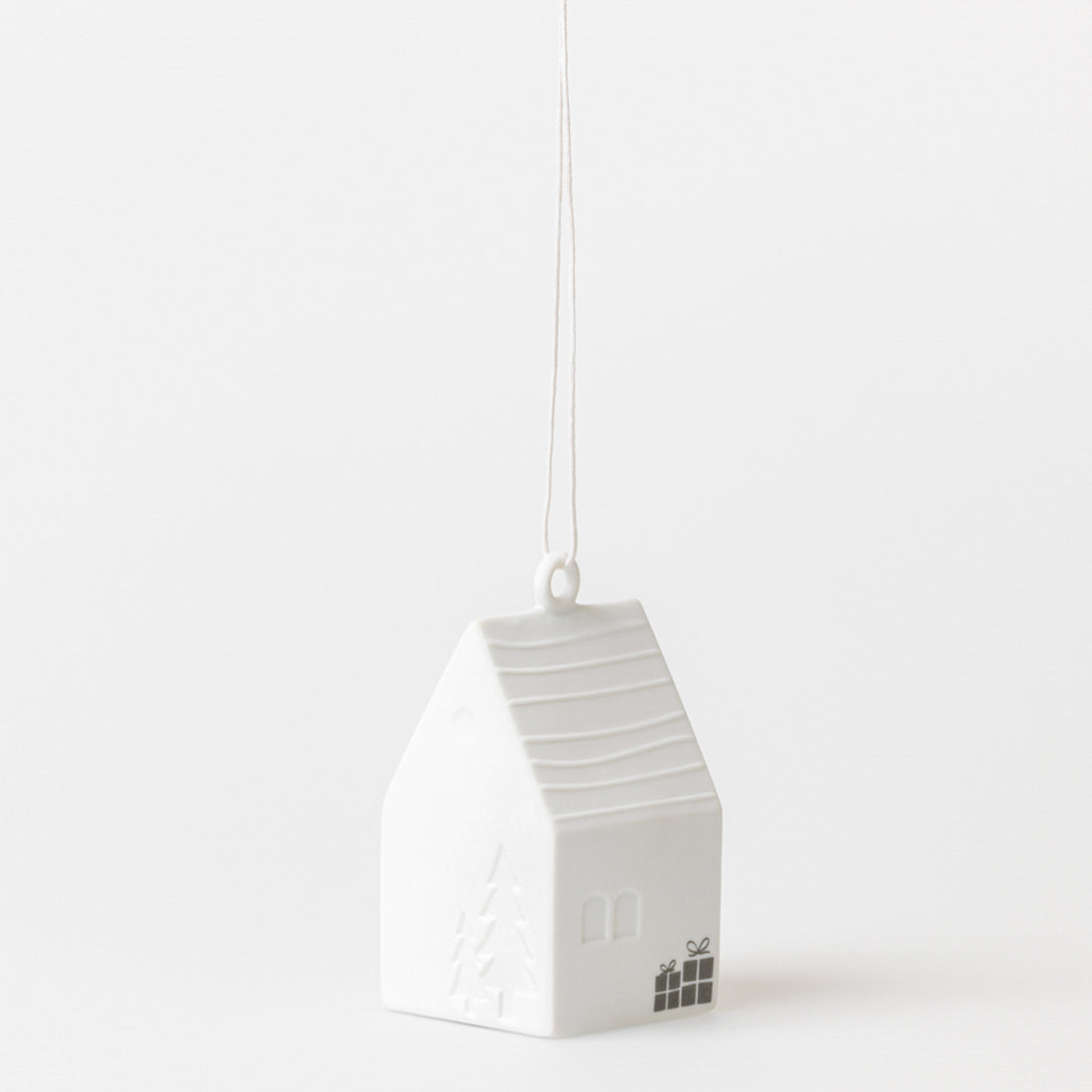 RÄDER Maison en porcelaine à suspendre