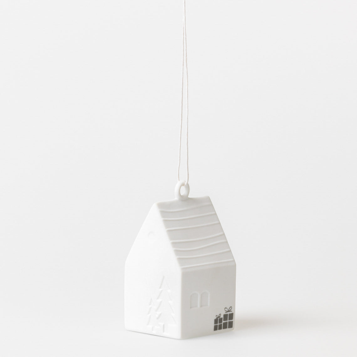 RÄDER Maison en porcelaine à suspendre