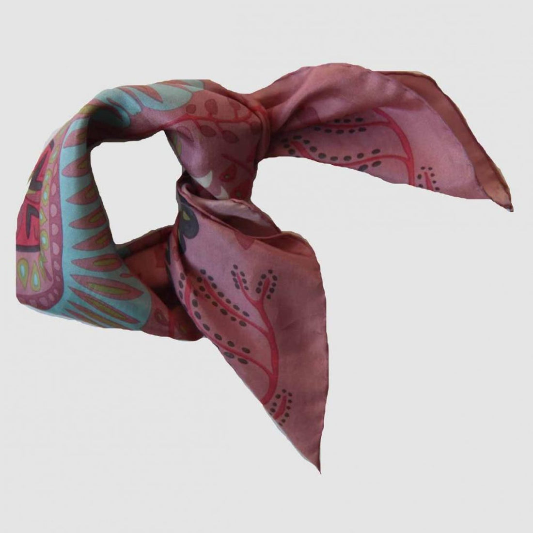 LES BELLES VAGABONDES Mini Soie Marushka Rose