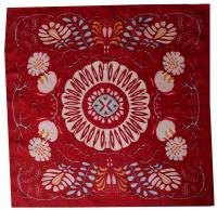 LES BELLES VAGABONDES Mini Soie Marushka Rouge
