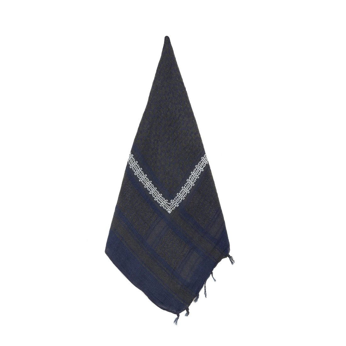 SEP Keffiyeh Mary Cotton Graphite &amp; Dark Blue
