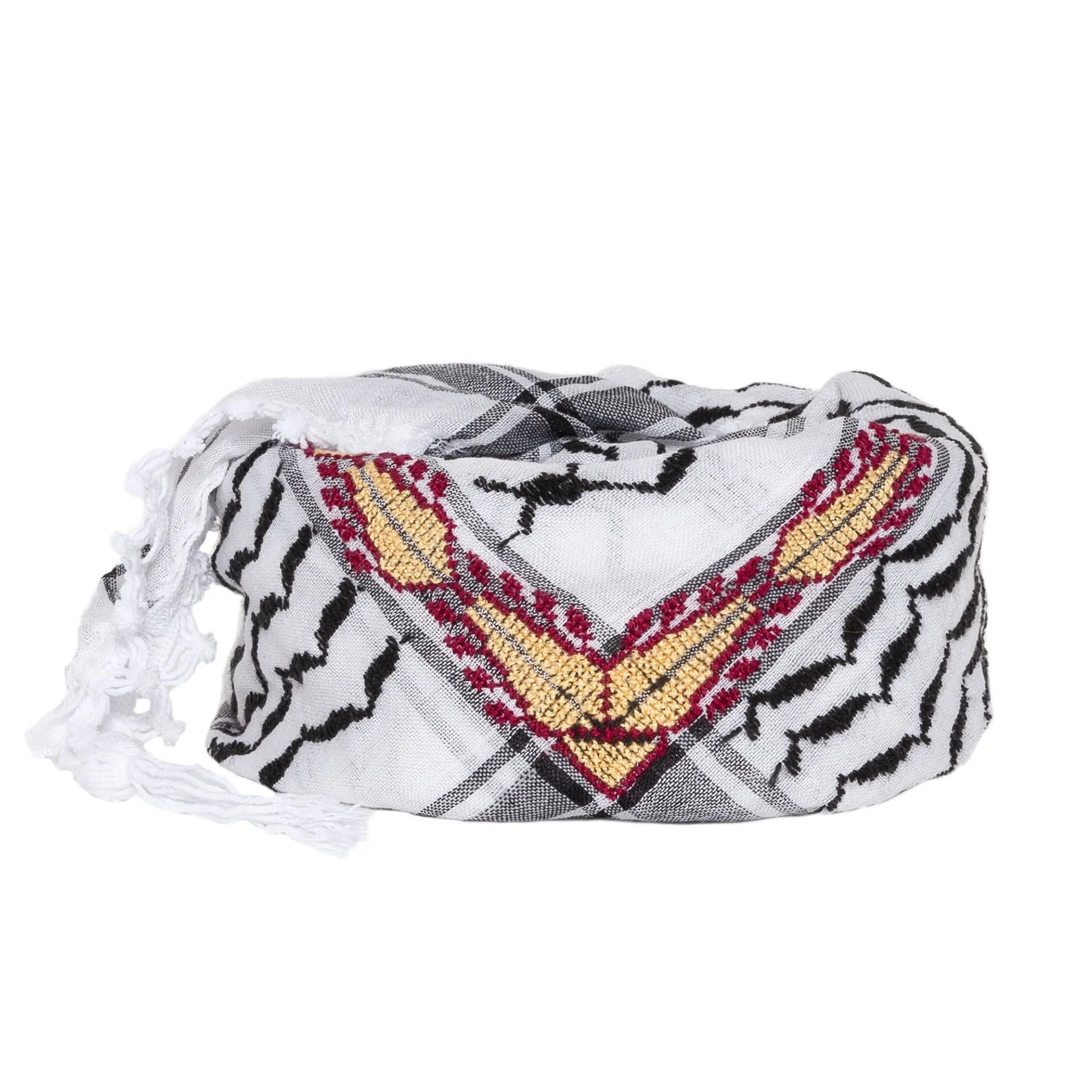 SEP Keffiyeh May Black &amp; White Flame