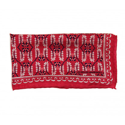 LES BELLES VAGABONDES Mini Soie Albertine Rouge