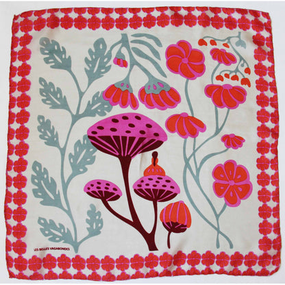 LES BELLES VAGABONDES Mini Soie Alice Orange