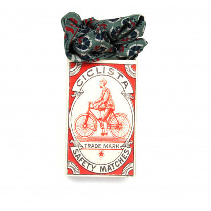 LES BELLES VAGABONDES Mini Soie Augustine Kaki