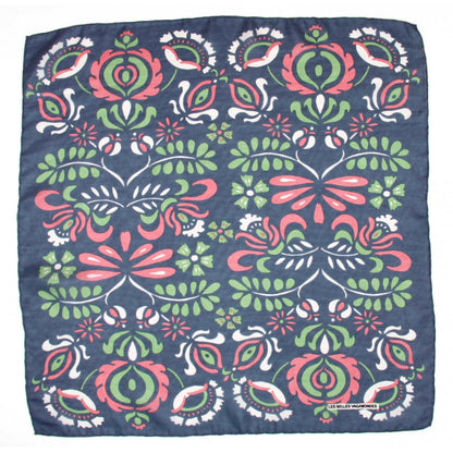 LES BELLES VAGABONDES Mini Soie Yulia Gris