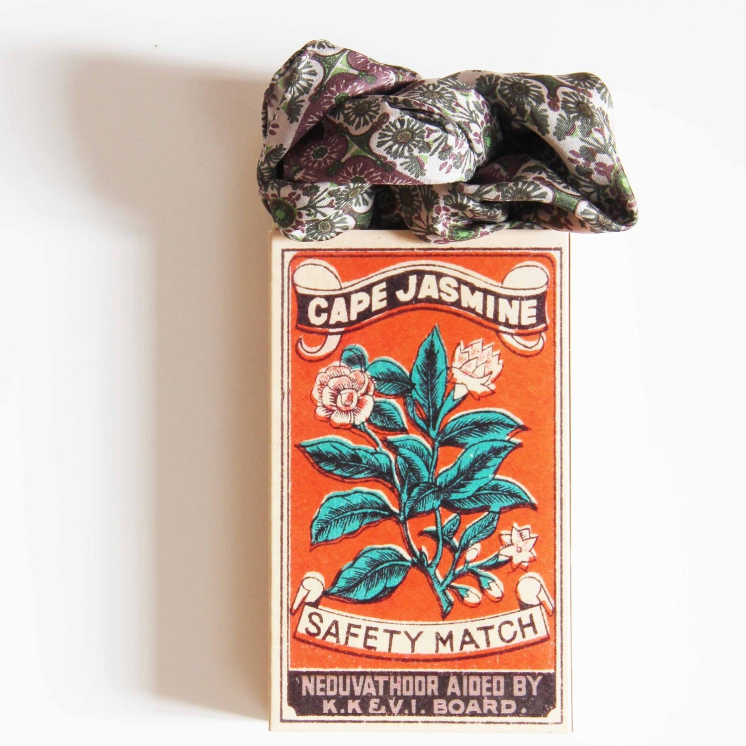 LES BELLES VAGABONDES Mini Soie Agadir Prune