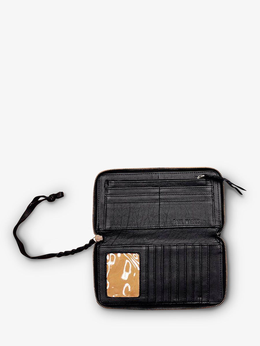 PAUL MARIUS Portefeuille Charlotte Noir