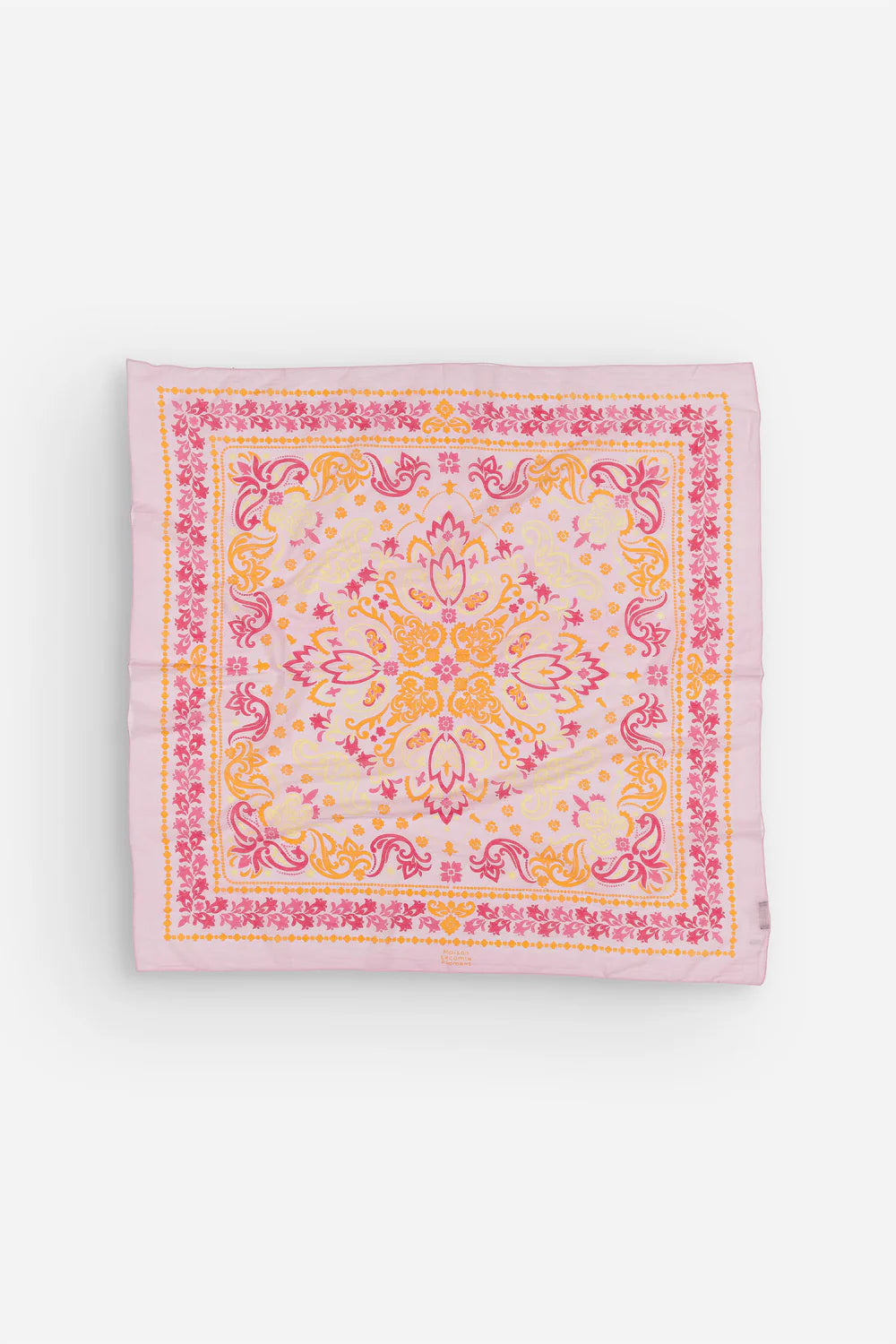 MAISON LECOMTE FLAMENT Foulard Bandana Noirmoutier