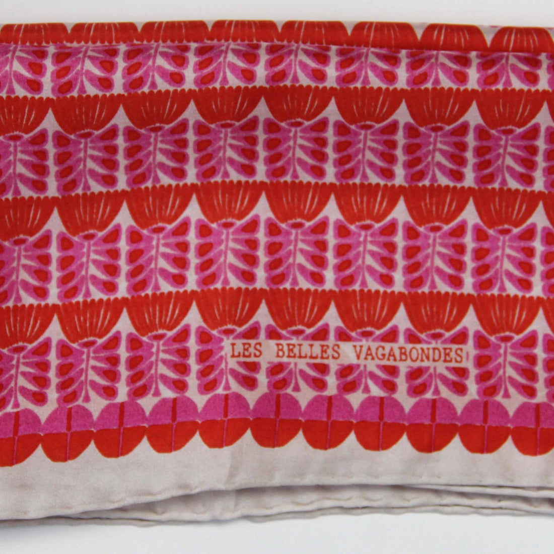 LES BELLES VAGABONDES Mini Soie Oslo Fuchsia