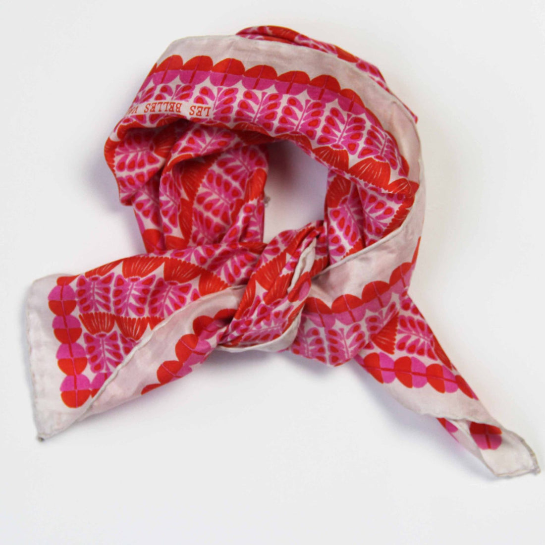 LES BELLES VAGABONDES Mini Soie Oslo Fuchsia