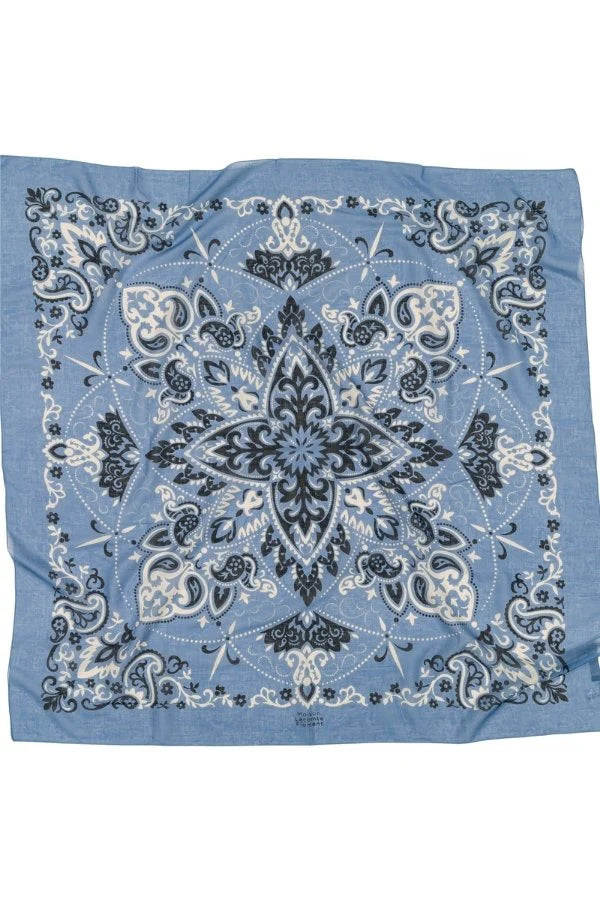 MAISON LECOMTE FLAMENT Foulard Bandana Riviera