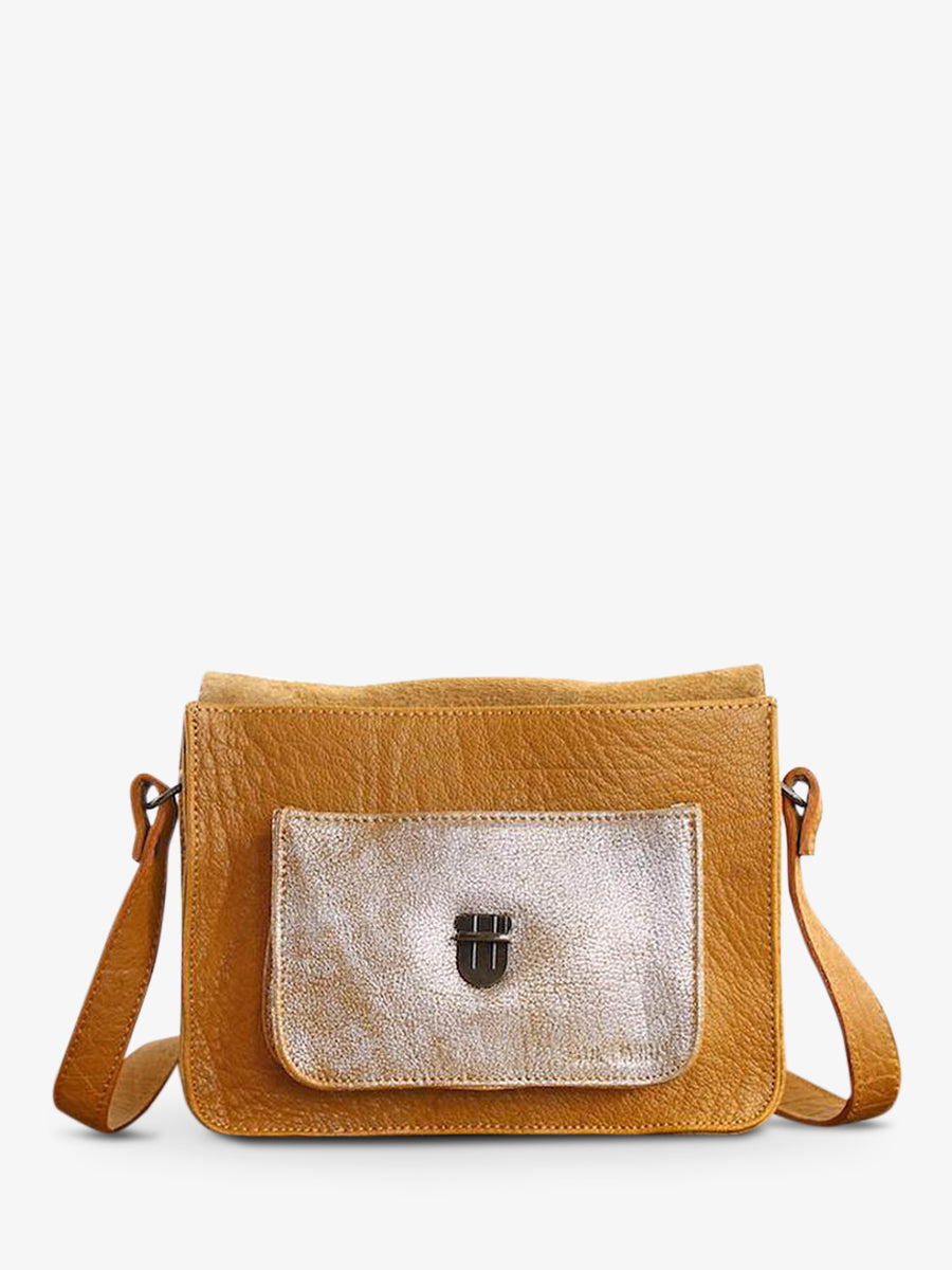 PAUL MARIUS Sac Mademoiselle George Safran Argenté