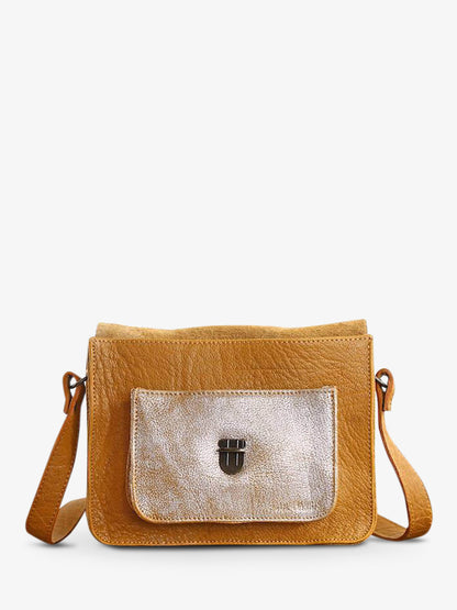 PAUL MARIUS Sac Mademoiselle George Safran Argenté