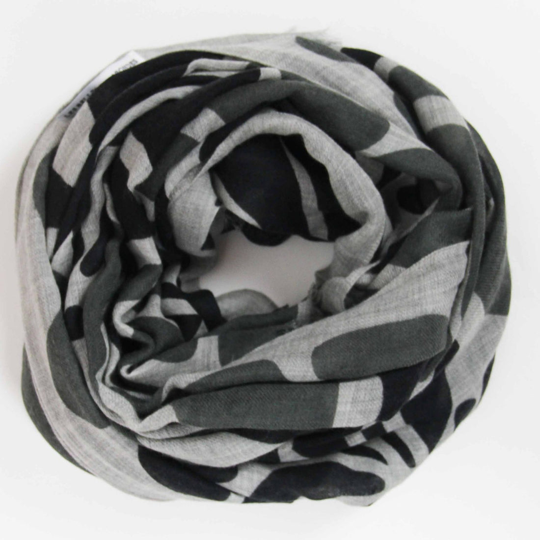 LES BELLES VAGABONDES Echarpe XL Laine Sulipa Noir