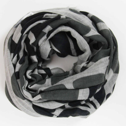 LES BELLES VAGABONDES Echarpe XL Laine Sulipa Noir