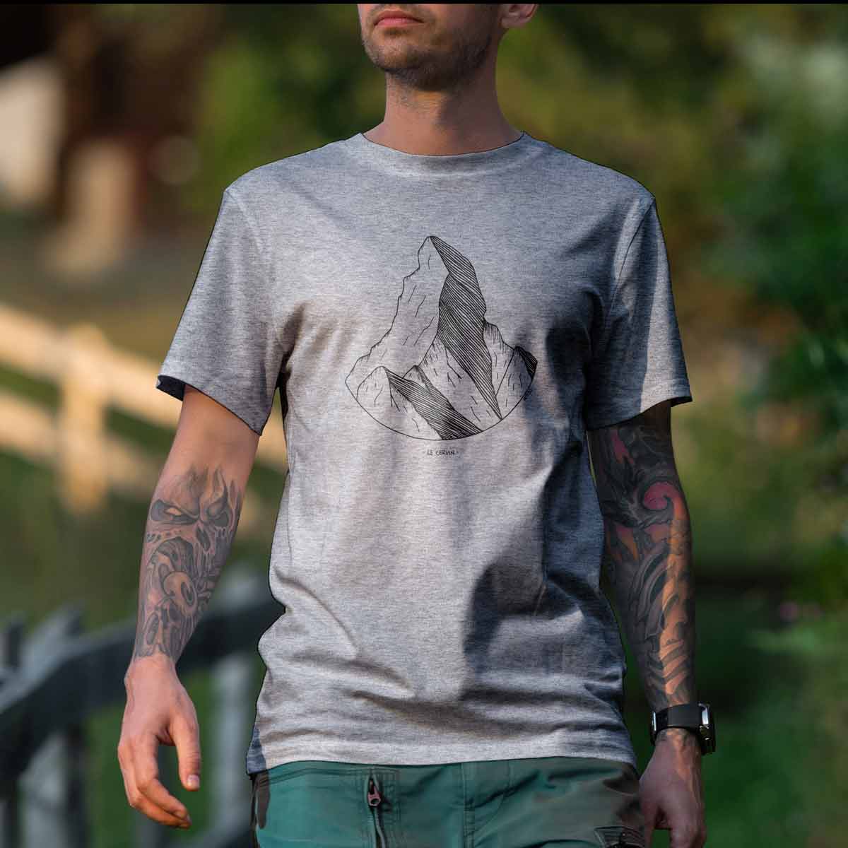 AMT DESIGN T-shirt Homme Cervin Soft Grey
