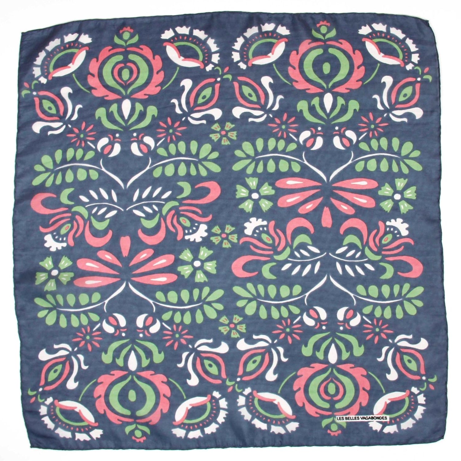 LES BELLES VAGABONDES Mini Soie Yulia Gris
