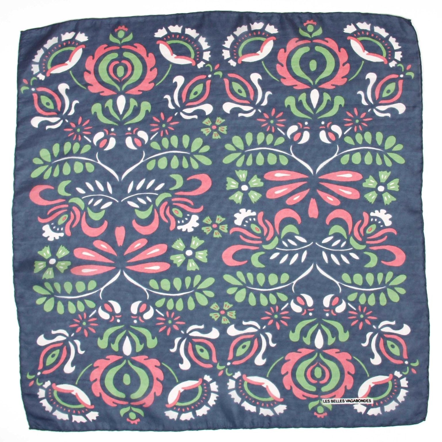 LES BELLES VAGABONDES Mini Soie Yulia Gris