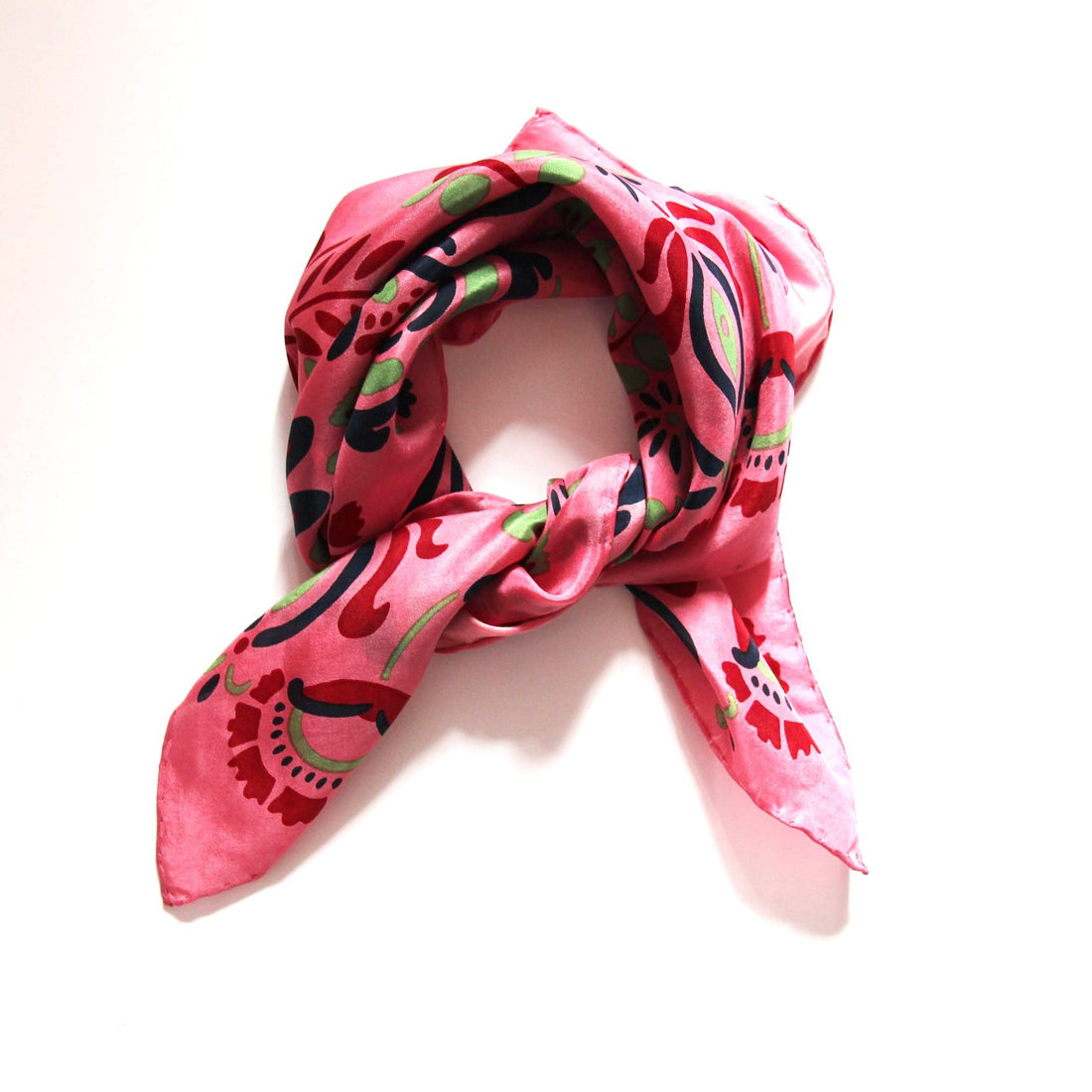 LES BELLES VAGABONDES Mini Soie Yulia Rose