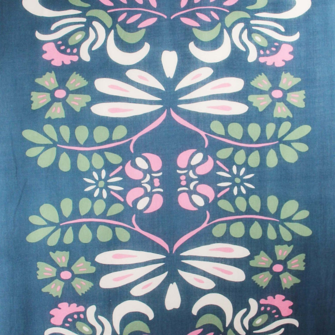 LES BELLES VAGABONDES Echarpe Laine Yvonna Marine